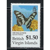 British Virgin Is 718 MNH 1991 Butterfly (an7392)