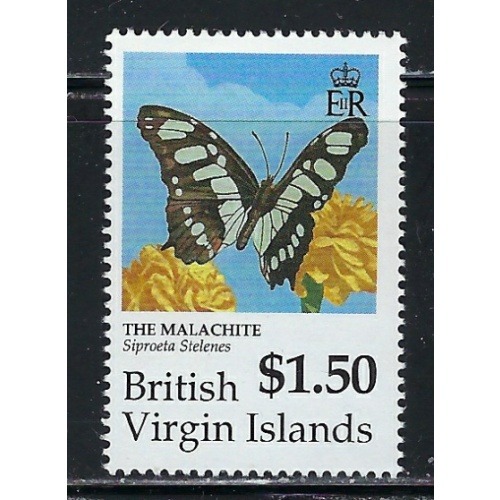 British Virgin Is 718 MNH 1991 Butterfly (an7392)