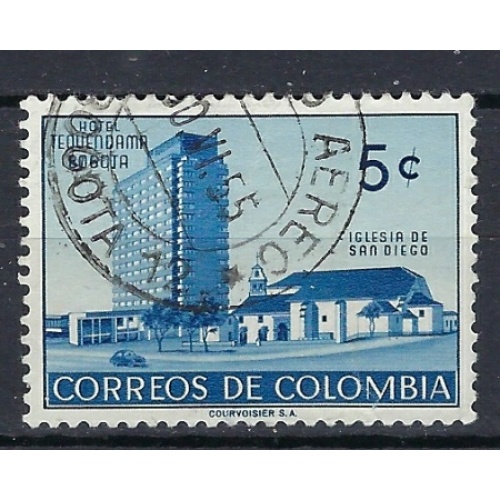 Colombia 638 Used 1955 issue (an9050)