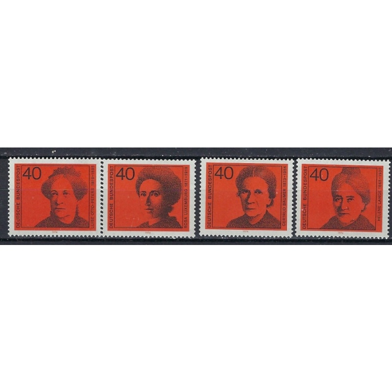 Germany 1128-31 MNH 1974 set (ak2002)