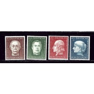 Germany B338-41 MH 1954 Portraits    #2