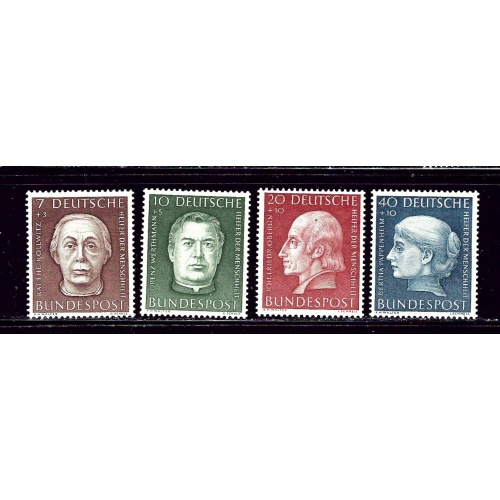 Germany B338-41 MH 1954 Portraits    #2