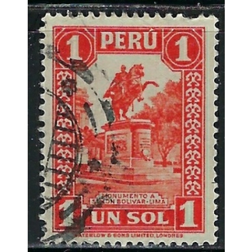 Peru 316 Used 1932 issue (ak2557)