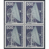 Germany 1192 MNH Block of 4 MNH 1976 issue (ak5977)