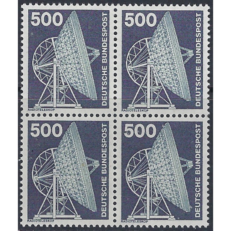 Germany 1192 MNH Block of 4 MNH 1976 issue (ak5977)