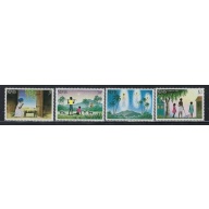 Nevis 186-89 MNH 1983 Christmas (fe7143)