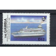 Gambia 785 MNH 1988 Ship (ak1031)