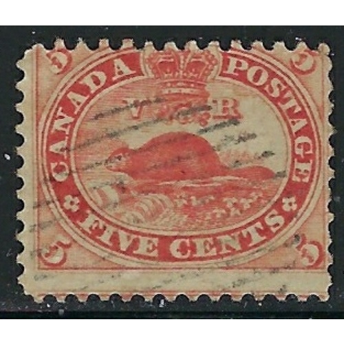 Canada 15 Used 1859 issue (an1995)