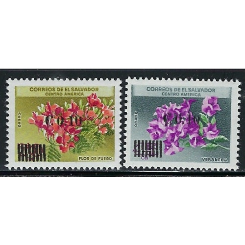 Salvador C348-49 MNH 1974-76 Part set (an4443)