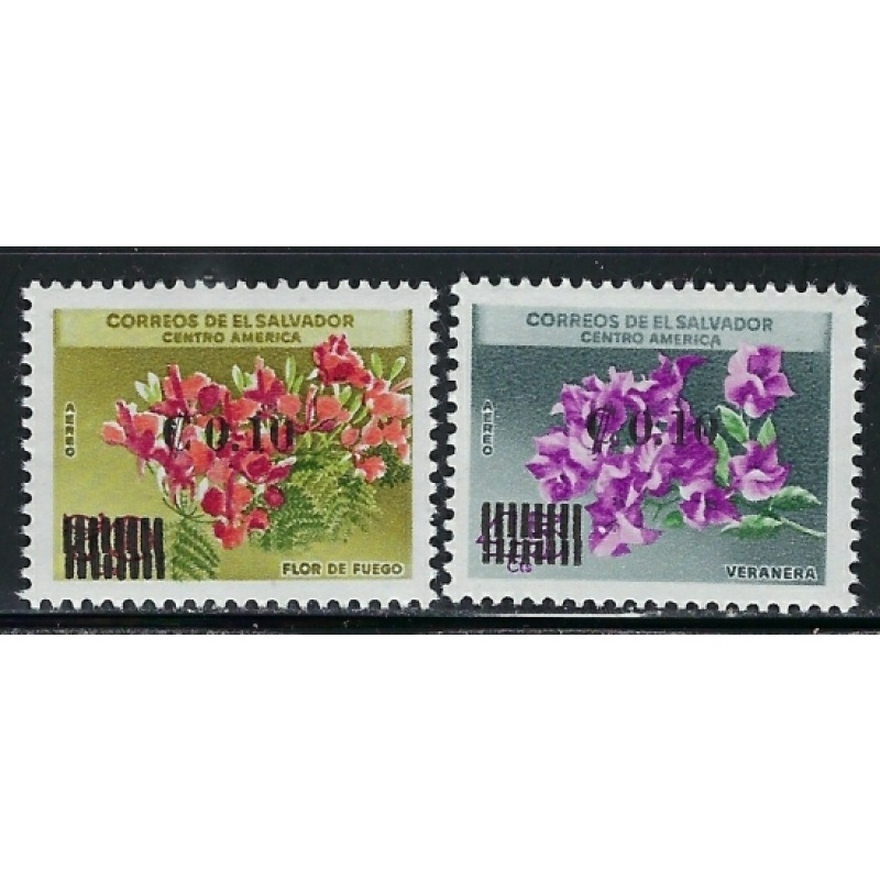 Salvador C348-49 MNH 1974-76 Part set (an4443)