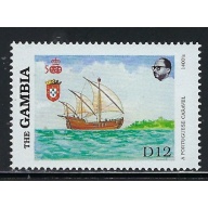 Gambia 795 MNH 1988 Ship (fe2055)