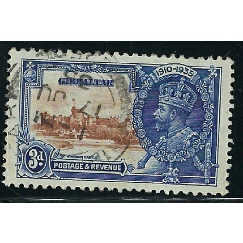 Gibraltar 101 Used 1935 issue (fe5447)