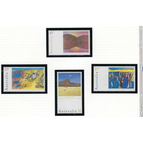 Australia 1357-60 MNH 1994 Landscape Paintings (ap9668)