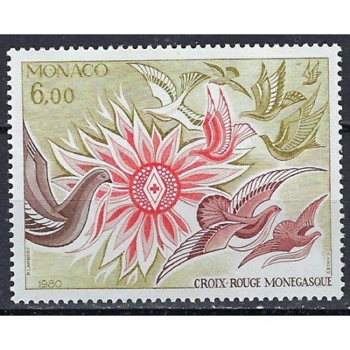 Monaco 1248 MNH 1980 Red Cross (ak2634)