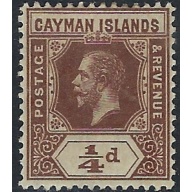 Cayman Is 32 MH 1913 issue (ak3611)