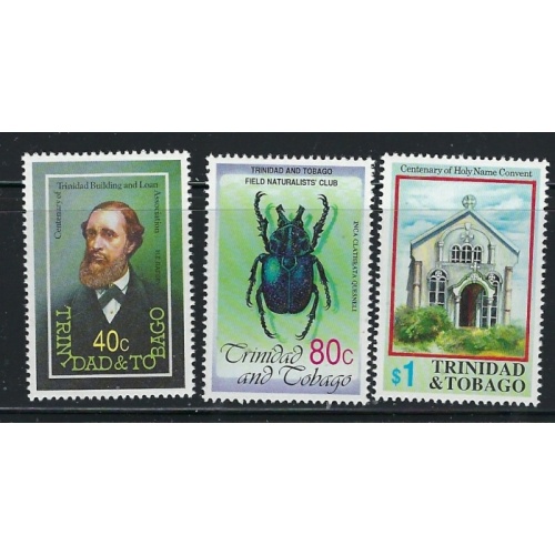 Trinidad and Tobago 539-41 MNH 1992 set (fe3373)