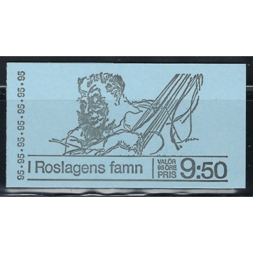 Sweden 1207a Bklt MNH 1977 (an8842)