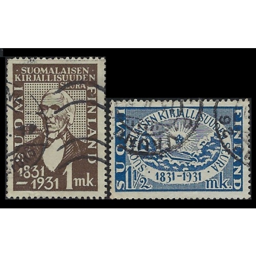 Finland 180-81 Used 1931 set (an7357)