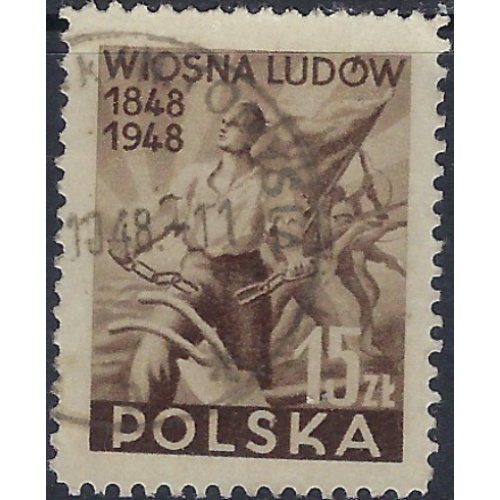 Poland 417 Used 1948 issue (ak6143)