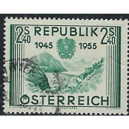 Austria 603 Used 1955 issue (fe9624)