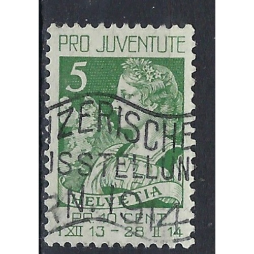 Switzerland B1 Used 1913 issue (an9121)