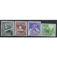 Spain 983-86 MH 1961 Velasquez Paintings (mm1343)