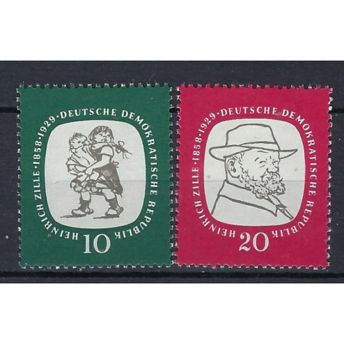 Germany DDR 381-82 MNH 1958 set (an9115)