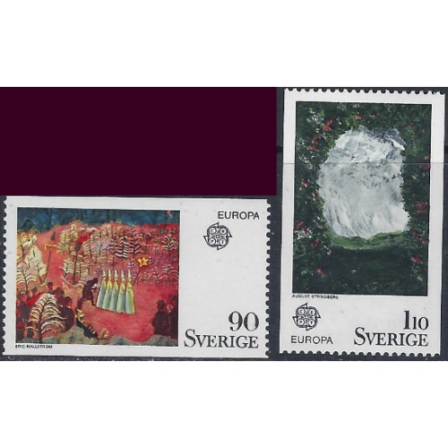 Sweden 1117-18 MNH 1975 Europa (ak5942)