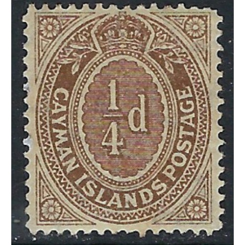 Cayman Is 31 MH 1908 issue (ak3619)