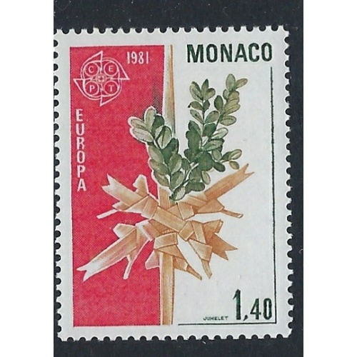 Monaco 1278 MNH 1981 issue (ak3695)