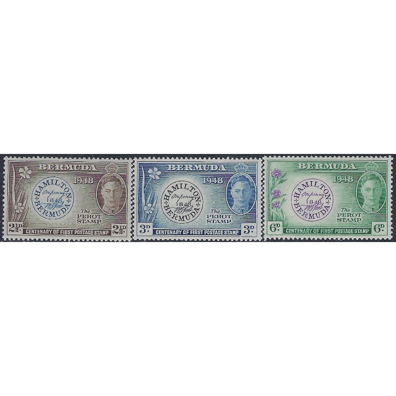 Bermuda 135-37 MNH 1949 set (ak6321)