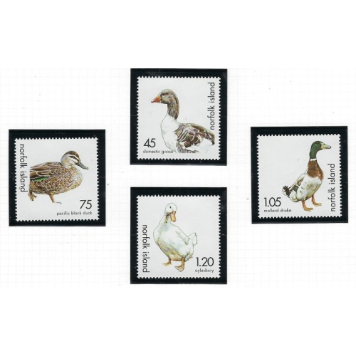 Norfolk Is 697-700 MNH 2000 Ducks (ak3531)
