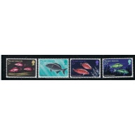 Pitcairn Is 114-17 MNH 1970 Fish (fe1609)