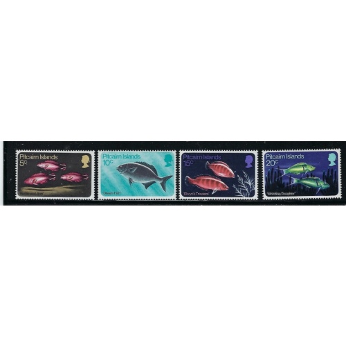 Pitcairn Is 114-17 MNH 1970 Fish (fe1609)