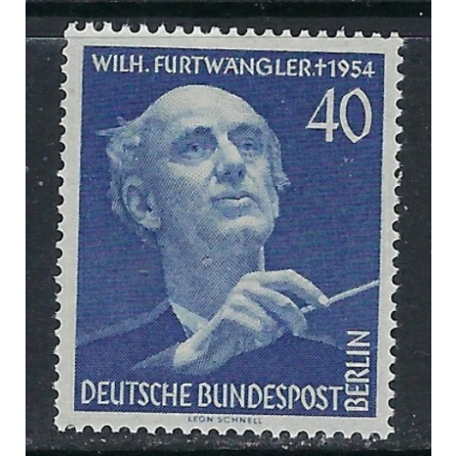 Germany Berlin 9N115 MMH 1955 issue (ak4165)