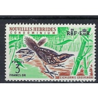 French New Hebrides 122 MH 1965 Bird (an8163)