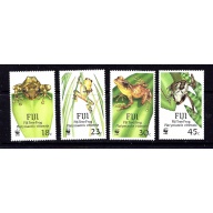 Fiji 591-94 MH 1988  W.W.F. set