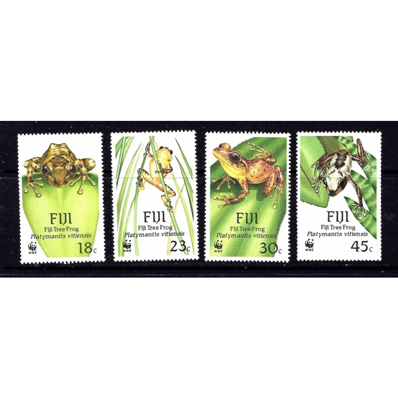 Fiji 591-94 MH 1988  W.W.F. set