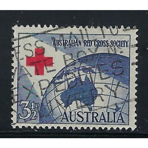 Australia 271 Used 1954 Red Cross (fe6095)