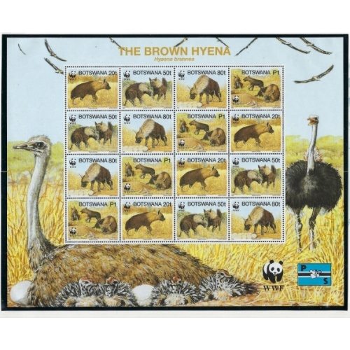 Botswana 586 Sheet MNH 1985 issue; USA SHIPMENT ONLY (an7288)