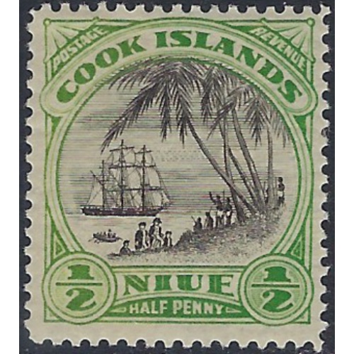 Niue 53 MH 1932 issue (ak6080)