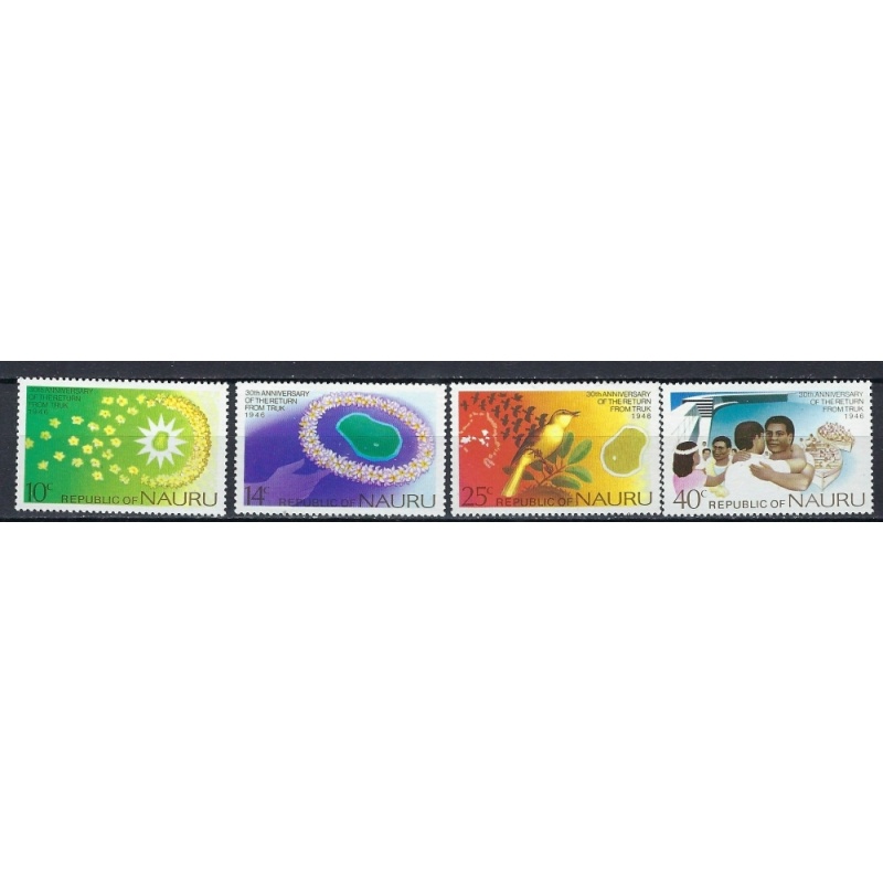 Nauru 134-37 MNH 1976 set (ak2695)