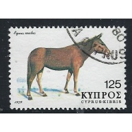 Cyprus 519 Used 1979 Horse (fe6320)