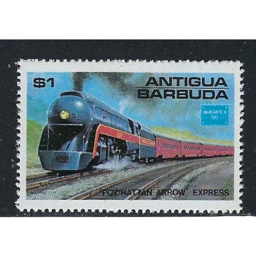 Antigua 936 MNH 1986 Train (an5935)
