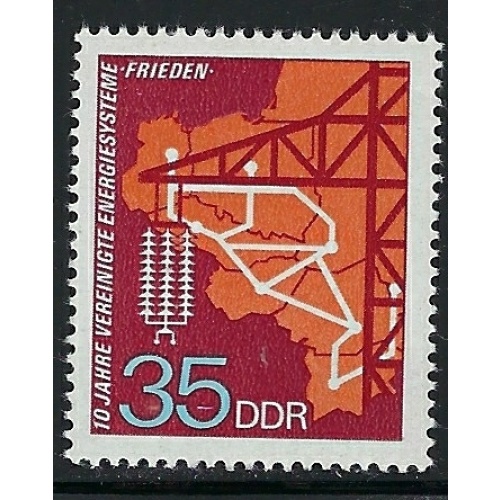 Germany DDR 1484 MNH 1973 issue (ap9399)