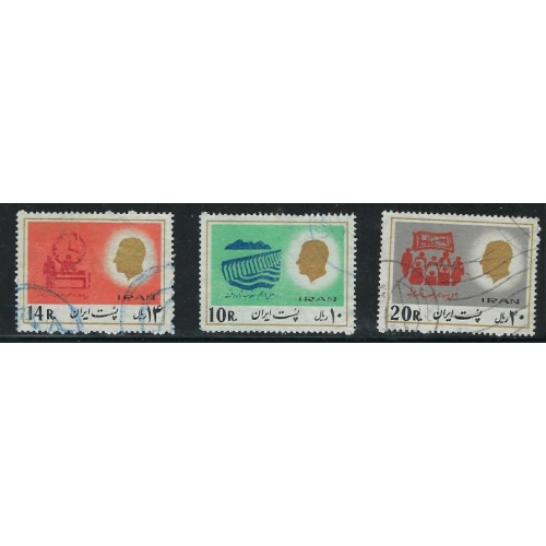 Iran 1933;1935;1936 Used 1977 issues (an8916)