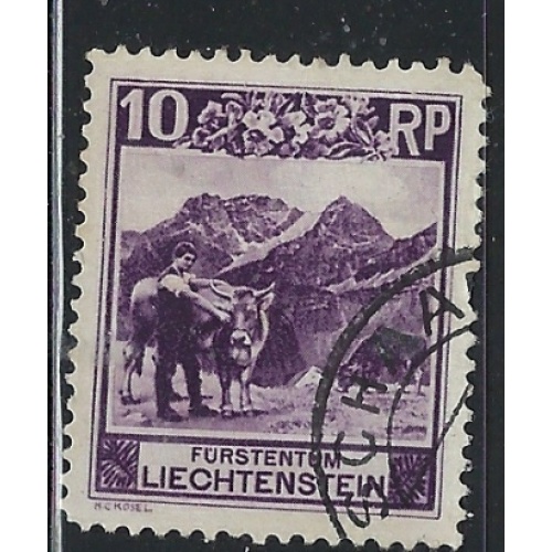 Liechtenstein 96 Used 1930 issue (an1423)