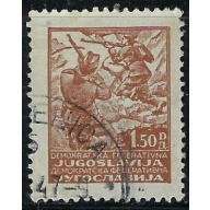 Yugoslavia 175 Used 1945 issue (ak4001)