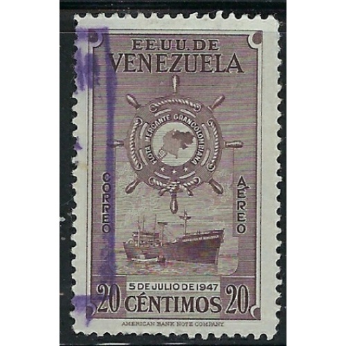 Venezuela C259 Used 1948 issue (fe9060)