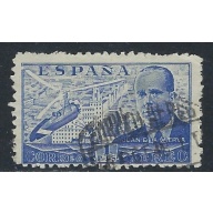 Spain C105 Used 1939 issue; rough perfs (ak5863)